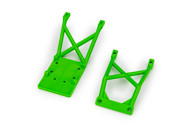 TRAXXAS 3623-GRN Skid Plates Front and Rear Green