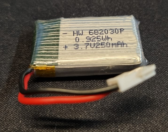 LiPo batteri 3,7V 1s - 250 mah