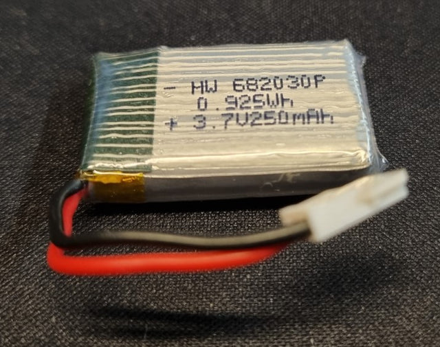 LiPo batteri 3,7V 1s - 250 mah
