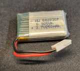LiPo batteri 3,7V 1s - 250 mah