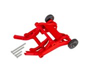 Wheelie Bar Complete Red