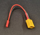 Omformerkabel XT60 han til BEC hun