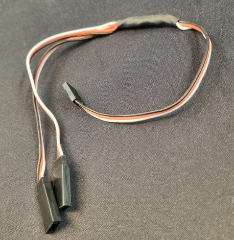Futaba splitter kabel - han-stik til 2 hun-stik