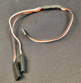 Futaba splitter kabel - han-stik til 2 hun-stik