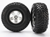 Tires &amp; Wheels SCT/SCT Satin Chrome 2WD Fram (2)