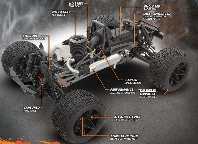 SAVAGE XL 5.9 GTXL-6 - HPI 160102