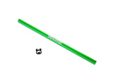 Center Driveshaft Aluminum Green