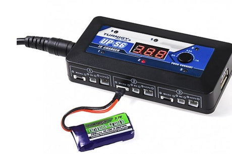 LiPo / LIHV lader til 1s batterier Micro MX mCPX stik
