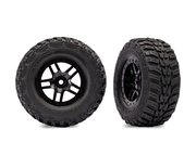 Tires &amp; Wheels Kumho/S-Spoke Black 4WD/2WD Rear (2)