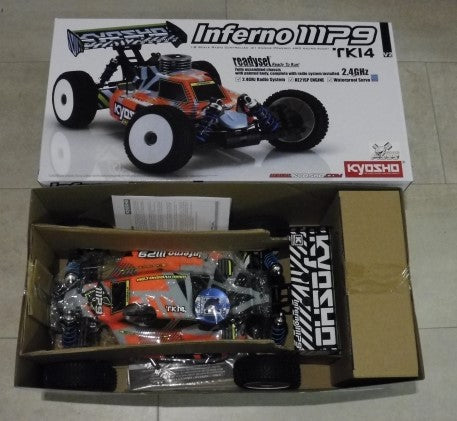 Kyosho Inferno MP9 TKI4 V2 1:8 RC Nitro RS (Picco Rebel XL V3 2022)