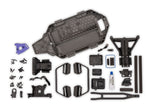 Conversion Kit LCG Chassis (Low CG) Charcoal Gray Slash 4x4