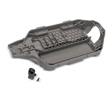 Chassis Plate Gray Slash 4x4