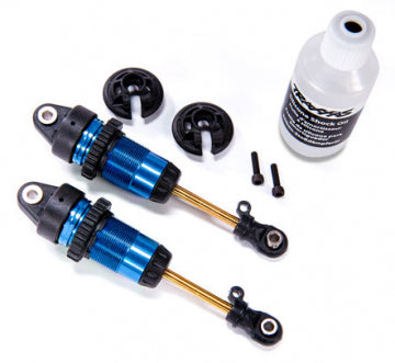 TRAXXAS 7461 Shocks Blue GTR Long without springs (2)