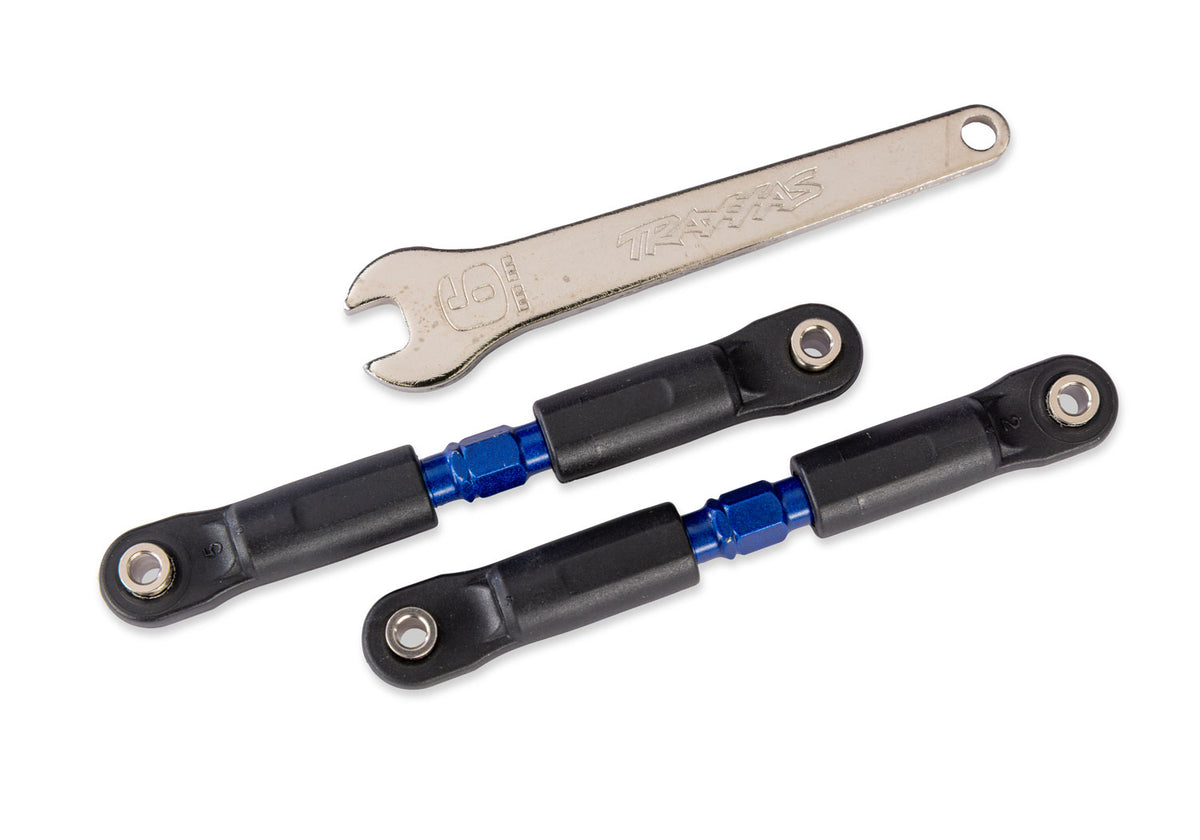 Camber/Toe Links Rear Short Adjustable Steel Blue (2)