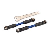 Camber/Toe Links Rear Long Adjustable Steel Blue (2)
