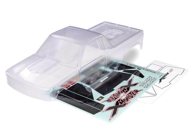 TRX7697R Body X-Monster Chevrolet GMT400 Clear 2mm HD