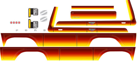 TRX8078 Decal sheet 1979 Bronco Sunset
