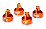 TRX8465 Shock Caps Aluminium Orange Fox GTR (4)
