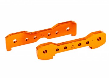 Traxxas 9527T Tie-Bars Front Alu Orange Sledge