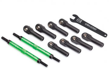 TRAXXAS 8638G Toe Link 144mm Alu Green (with Wrench) (2)  E-Revo 2