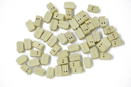 TRÆBLOK DOBBELT 7MM /50