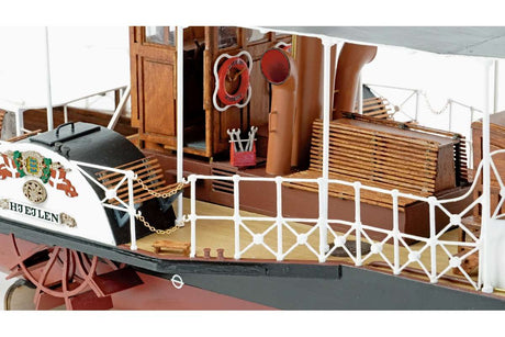 1:33 - S/S Hjejlen Dampskib / Steamer wooden hull