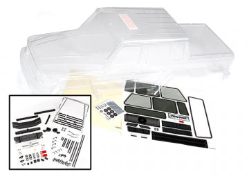 TRAXXAS 8825 Body Mercedes G 63 TRX-6 Clear
