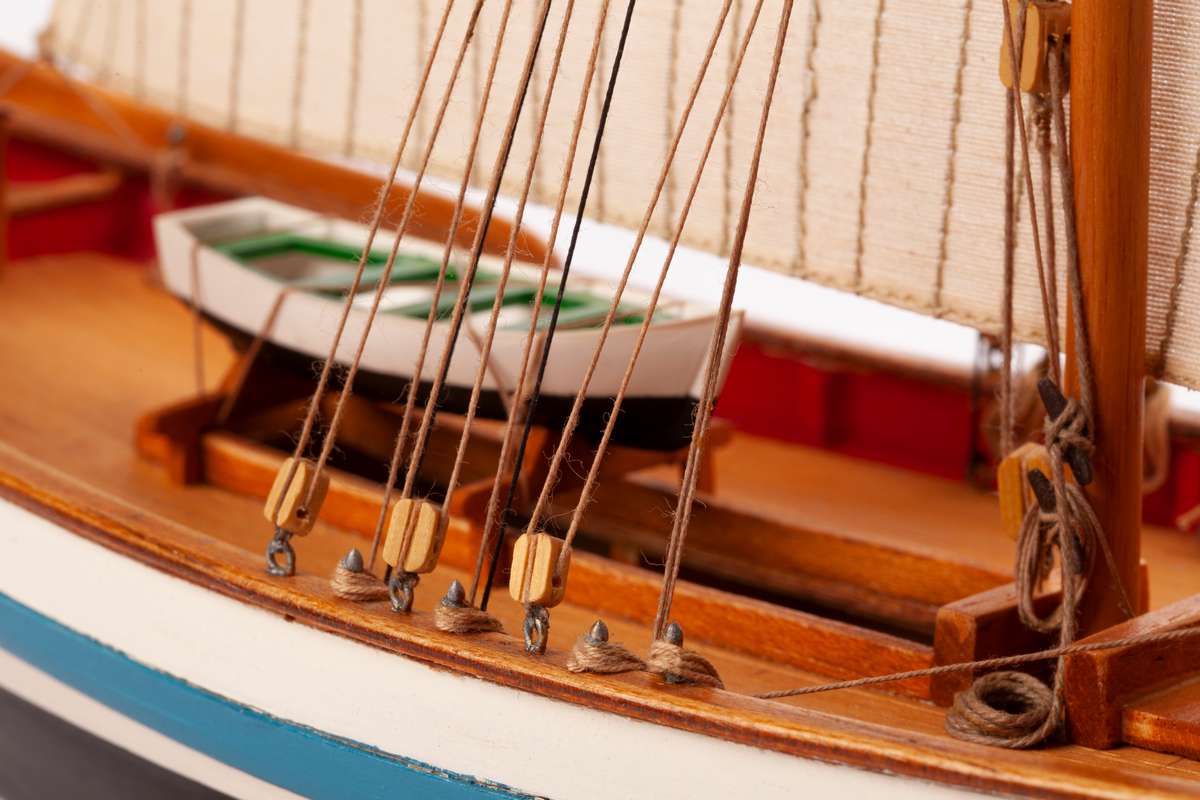 1:80 LE MARTEGAOU - Wooden hull