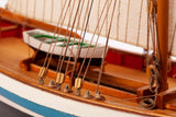 1:80 LE MARTEGAOU - Wooden hull