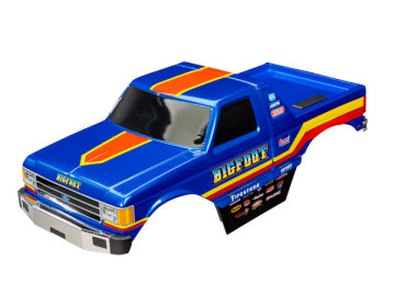 Traxxas 9020-BLUE Body BigFoot No. 8 Blue