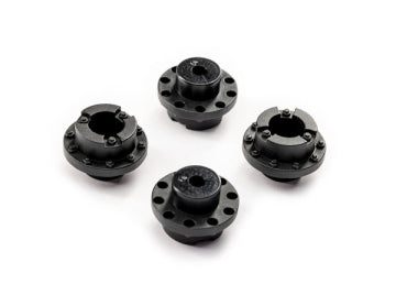 Traxxas 9075 Center Caps Black (4)