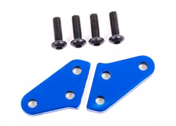Traxxas 9636X Steering Block Arms Alu Blue (for #9635,#9637) (Pair) Sledge