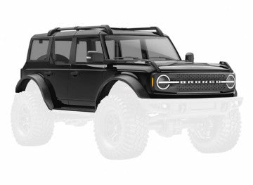 Traxxas 9711-BLK Body TRX-4M Ford Bronco Black Complete