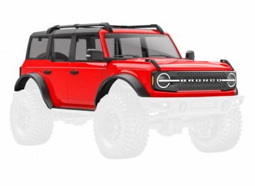 Traxxas 9711-RED Body TRX-4M Ford Bronco Red Complete