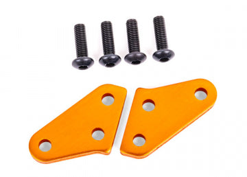 Traxxas 9636T Steering Block Arms Alu Orange (for #9635,#9637) (Pair) Sledge