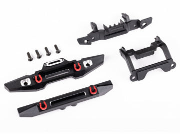 Traxxas 9734X - Bumper Aluminium Front & Rear Set Land Rover TRX-4M