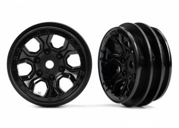Traxxas 9770 Wheels Spider Black 1.0" (2)