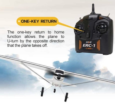 Eazy fly 540 MM PA-18 RTF - fly som er klart til brug