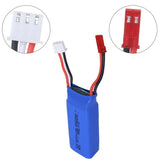 LiPo batteri 7,4V 900mAh JST stik - passer bl.a. til X520