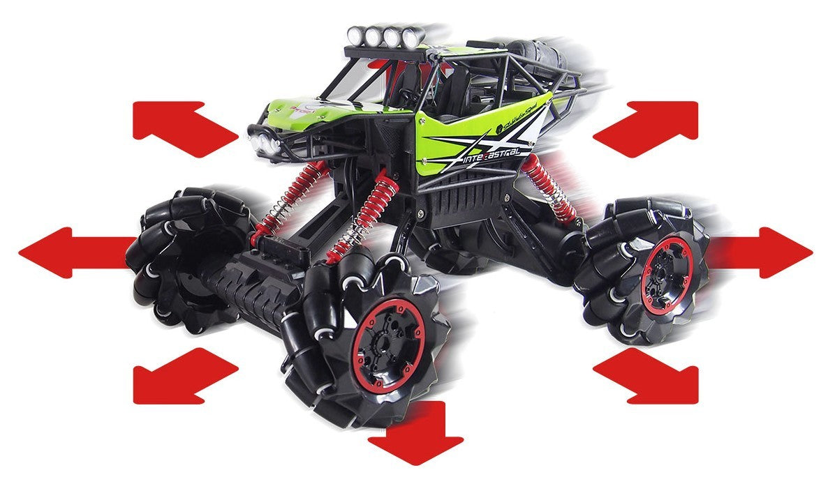 Mecanum drift wheeler - Ekstrem fjernstyret bil