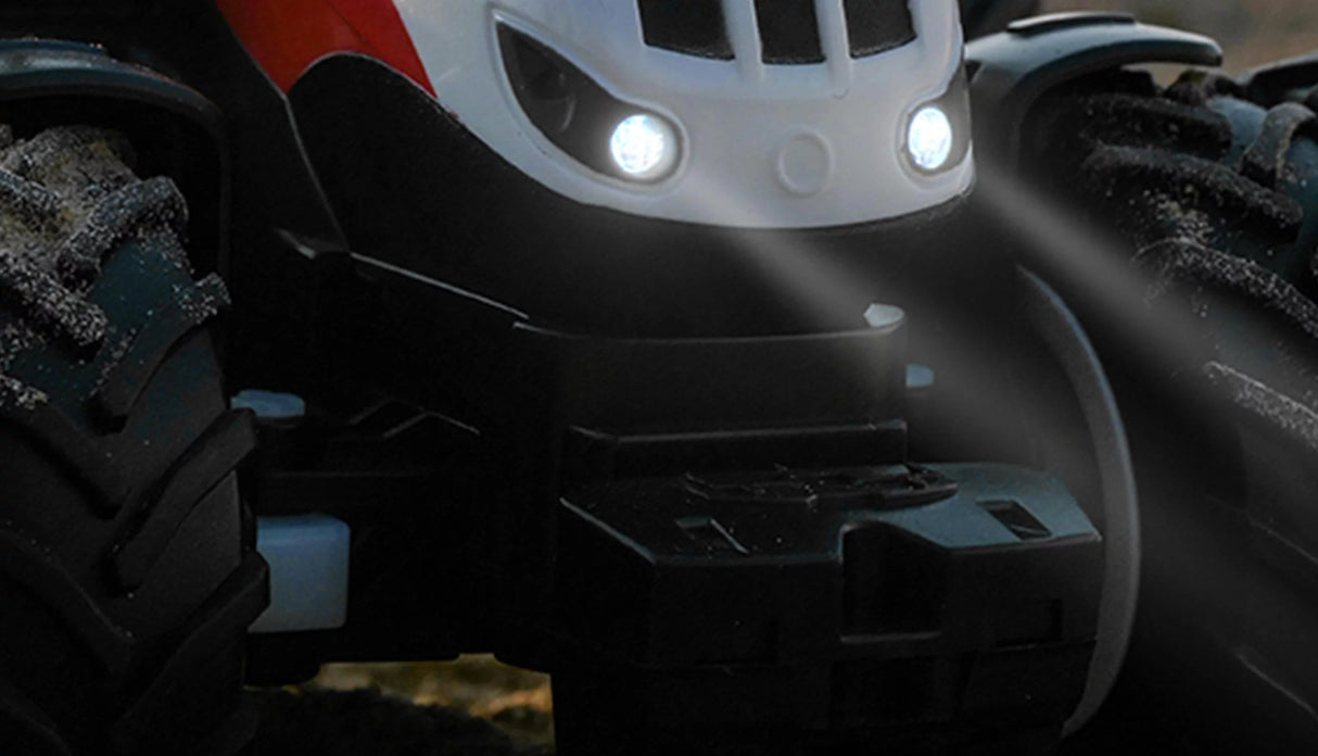 RC Traktor med vogn og ko