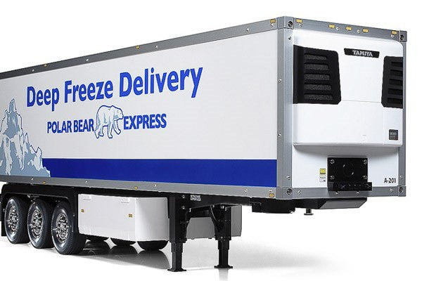 1/14 3-AXLE REEFER SEMI TRAILER - Tamiya 56319