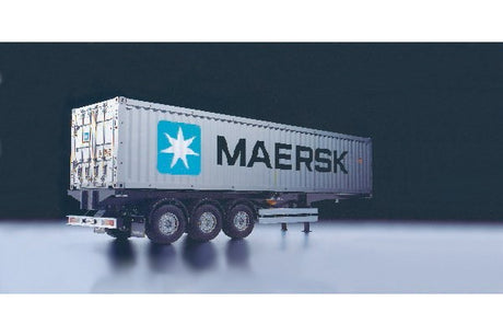 1/14 40FT MAERSK CONTAINER M. SEMI TRAILER - Tamiya 56326