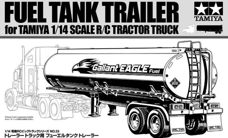 1/14 FUEL TANK TRAILER - Tamiya 56333