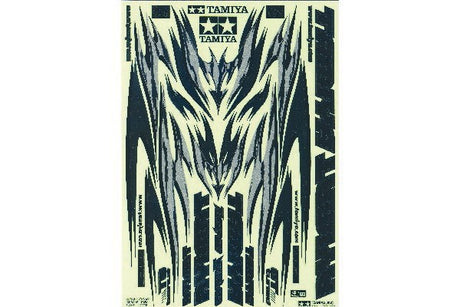 Marking sticker Tribal/chrome