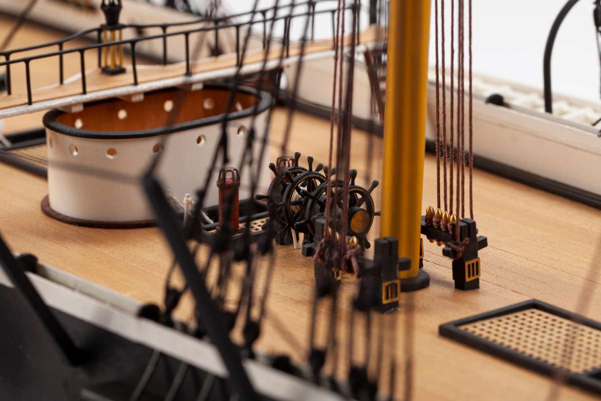 1:100 HMS Warrior  - Wooden hull
