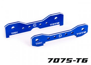 Traxxas 9630 Tie-Bars Rear Alu HD Blue Sledge