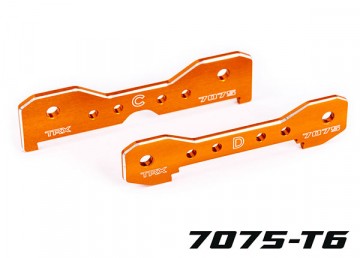 Traxxas 9630T Tie-Bars Rear Alu HD Orange Sledge