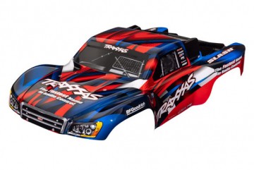 Traxxas 5851R Body Slash 2WD/4x4 Red &amp; Blue Painted*