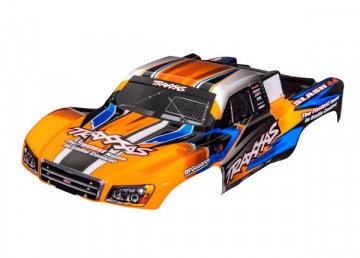 Traxxas 6928T Body Slash 4x4/2WD Orange & Blue Painted